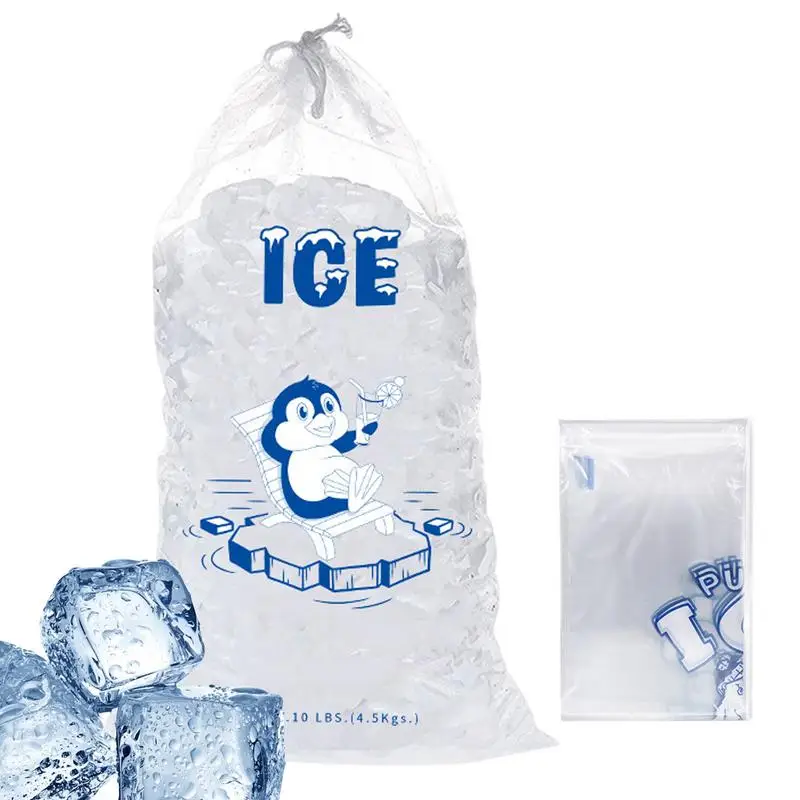 Ice Bags 8/10/20 Lb With Drawstring 10 Count Ice Bags For Ice Machine Heavy-Duty Reusable Ice Cubes Bags Ice Bags Freezer Keeper
Ice Bags 8/10/20 Lb With Drawstring 10 Count Ice Bags For Ice Machine Heavy-Duty Reusable Ice Cubes Bags Ice Bags Freezer Keeper