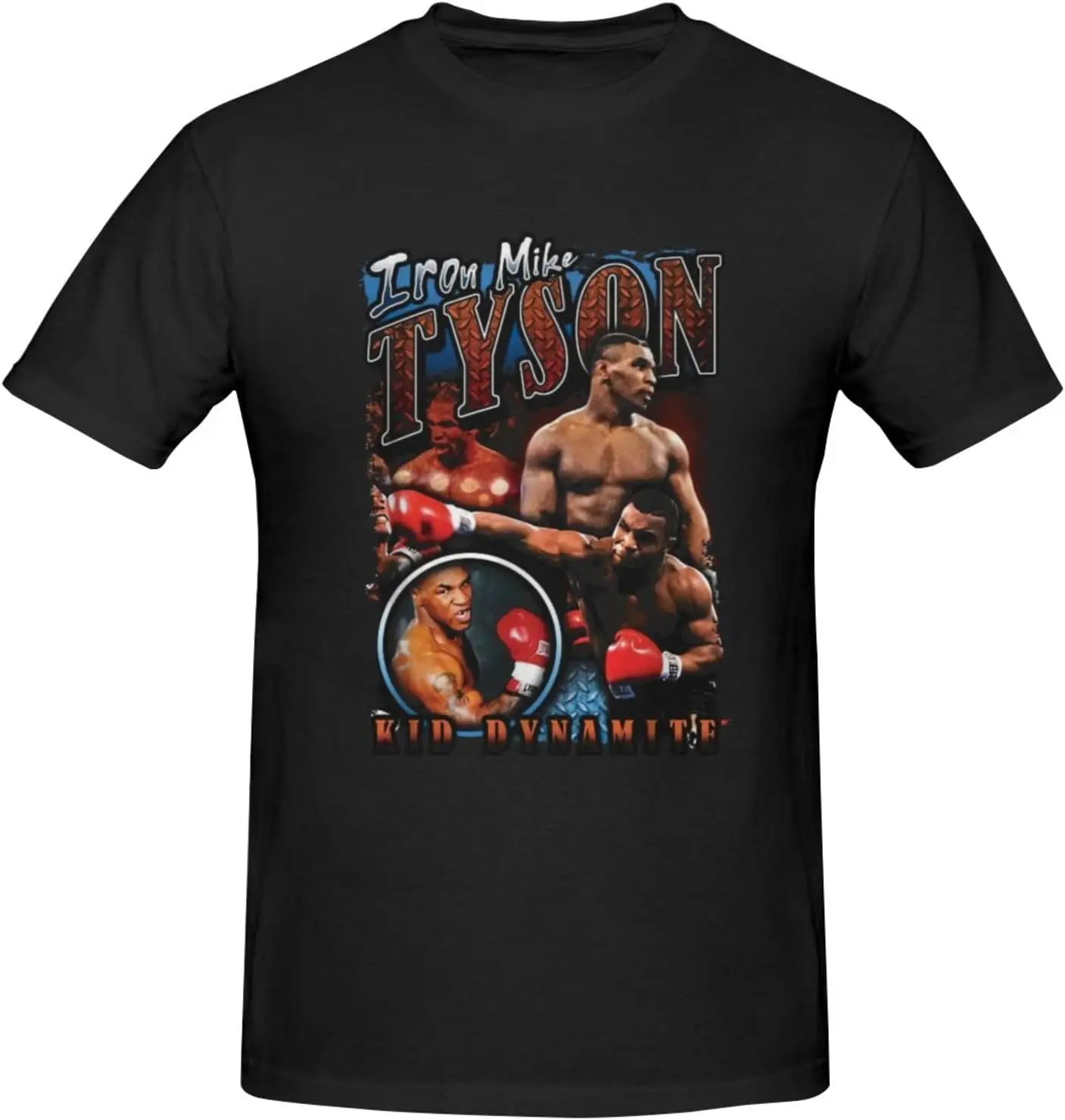 Mike Music Tyson Men's T-Shirt Short Sleeve Crewneck Shirts Pure Cotton Casual Tees Novelty Shirts Black
Mike Music Tyson Men's T-Shirt Short Sleeve Crewneck Shirts Pure Cotton Casual Tees Novelty Shirts Black