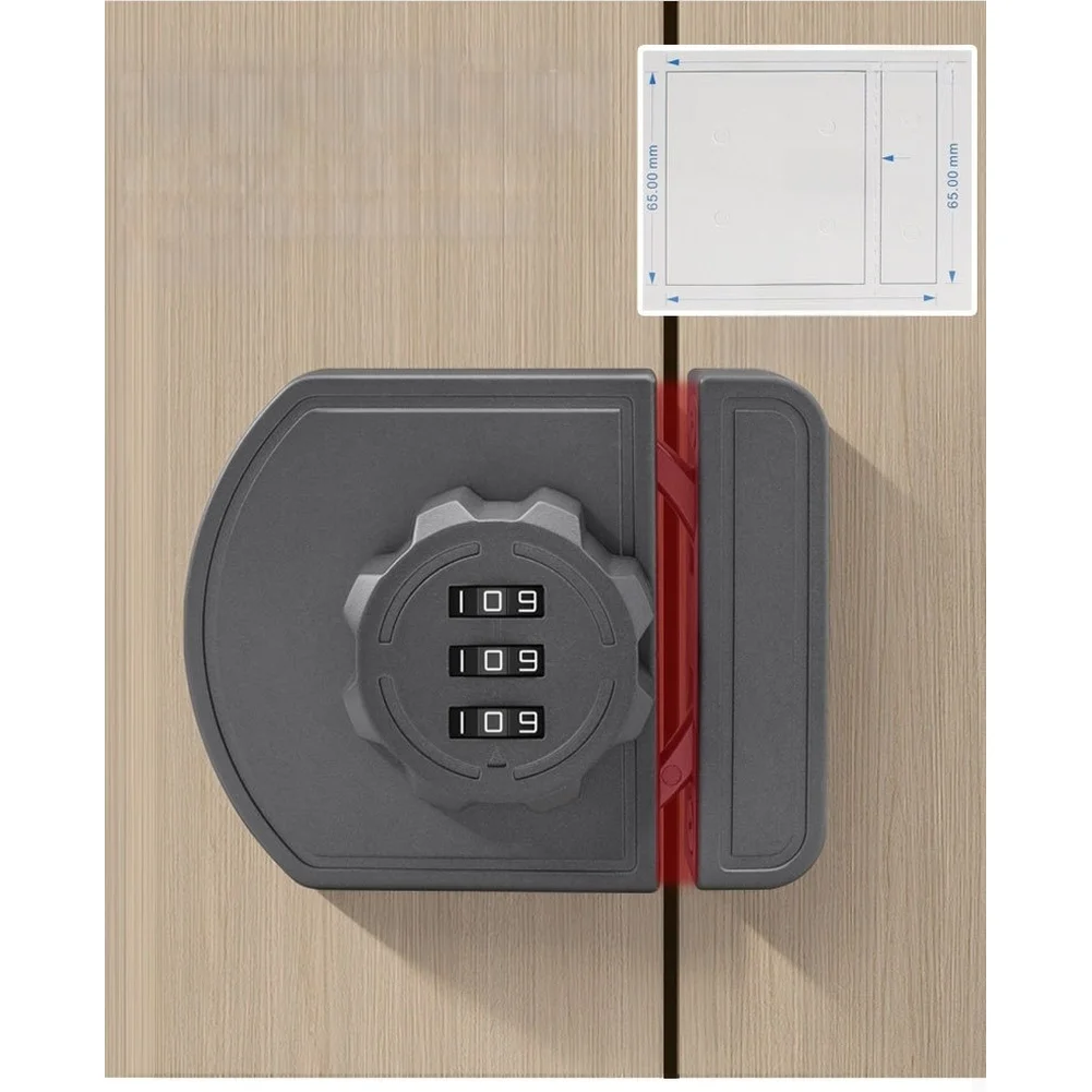 1 шт., замок с паролем из цинкового сплава, регулируемый 3-значный код для раздвижной двери ящика, замок для шкафа, установка без сверления
1 шт., замок с паролем из цинкового сплава, регулируемый 3-значный код для раздвижной двери ящика, замок для шкафа, установка без сверления