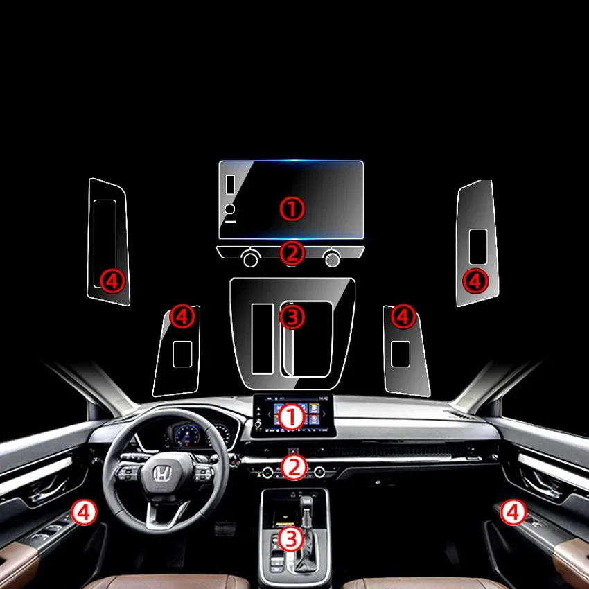 For Honda Breeze 2023 2024 Tpu Transparent Protector Film Car Interior Interior Sticker Center Control Navigator Car Accessories
For Honda Breeze 2023 2024 Tpu Transparent Protector Film Car Interior Interior Sticker Center Control Navigator Car Accessories