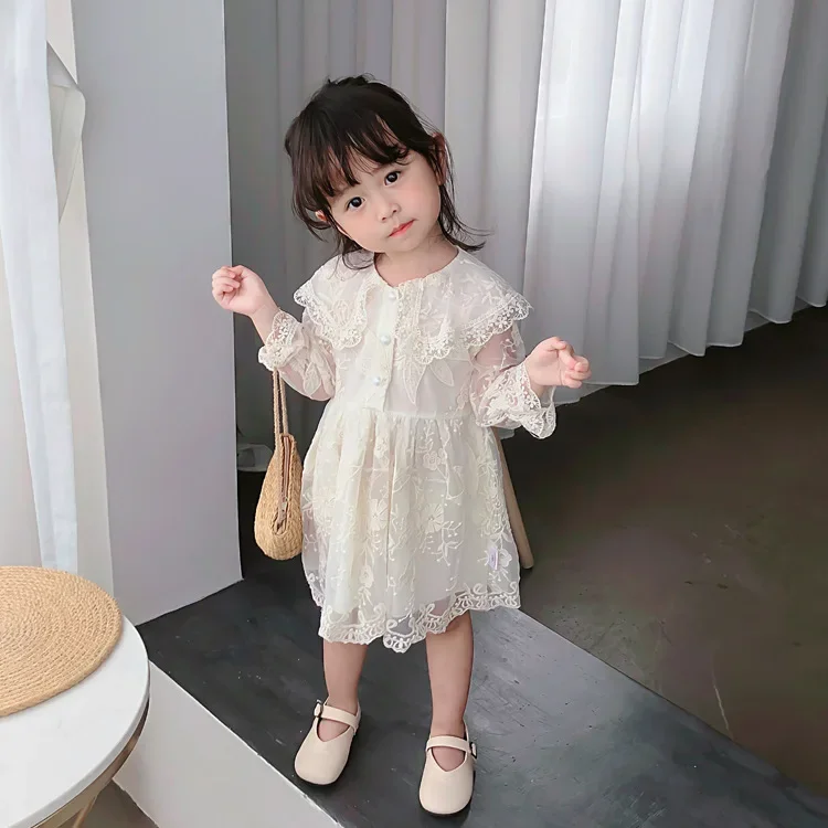 Girls Dress Spring Autumn 2024 New Childrens Girls Lace Fashionable Princess Dress Cotton Mesh Long Sleeve Kids Girls Dress
Girls Dress Spring Autumn 2024 New Childrens Girls Lace Fashionable Princess Dress Cotton Mesh Long Sleeve Kids Girls Dress