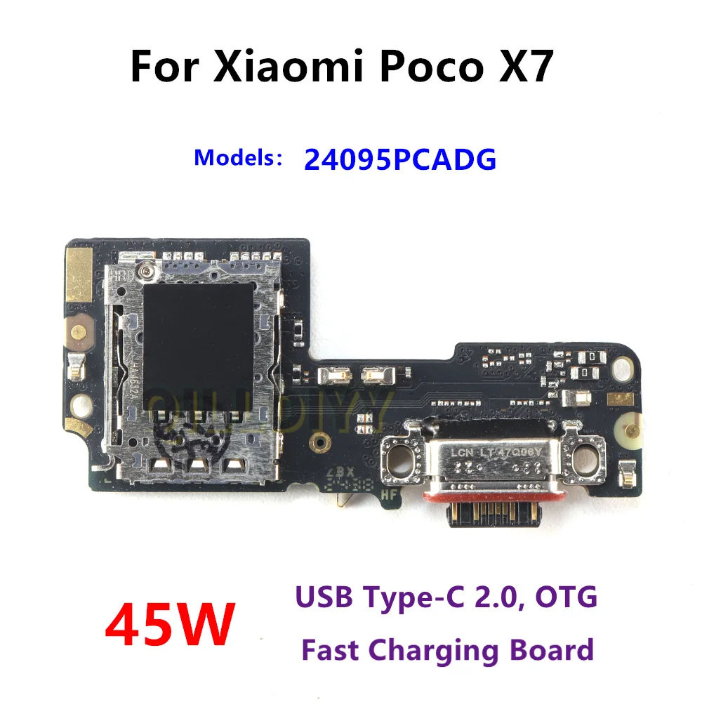 For Xiaomi Poco X7 USB Type-C 2.0, OTG Fast Charging Charger Dock Port Connector Board Flex Cable Mic Microphone
For Xiaomi Poco X7 USB Type-C 2.0, OTG Fast Charging Charger Dock Port Connector Board Flex Cable Mic Microphone