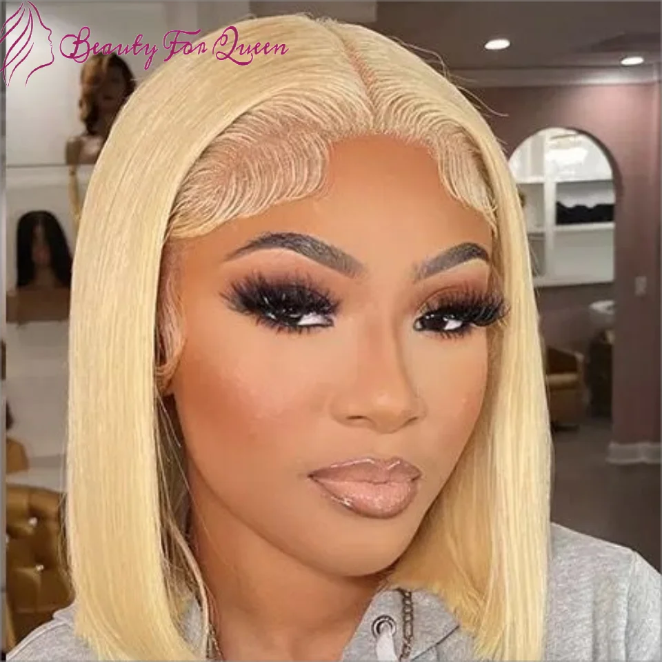 Transparent HD Lace Frontal Wigs 200 Density 13x4 613 Straight Short Bob Brazilian Colored Human Hair Wig For Women Pre Plucked
Transparent HD Lace Frontal Wigs 200 Density 13x4 613 Straight Short Bob Brazilian Colored Human Hair Wig For Women Pre Plucked