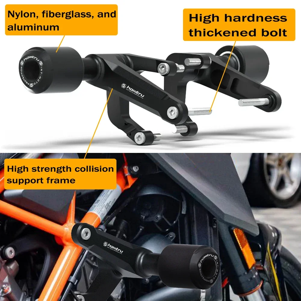 Motorcycle Falling Protection Frame Slider Fairing Guard Crash Pad Protector For KTM 1290 Super Duke R GT 2013-2019+
Motorcycle Falling Protection Frame Slider Fairing Guard Crash Pad Protector For KTM 1290 Super Duke R GT 2013-2019+