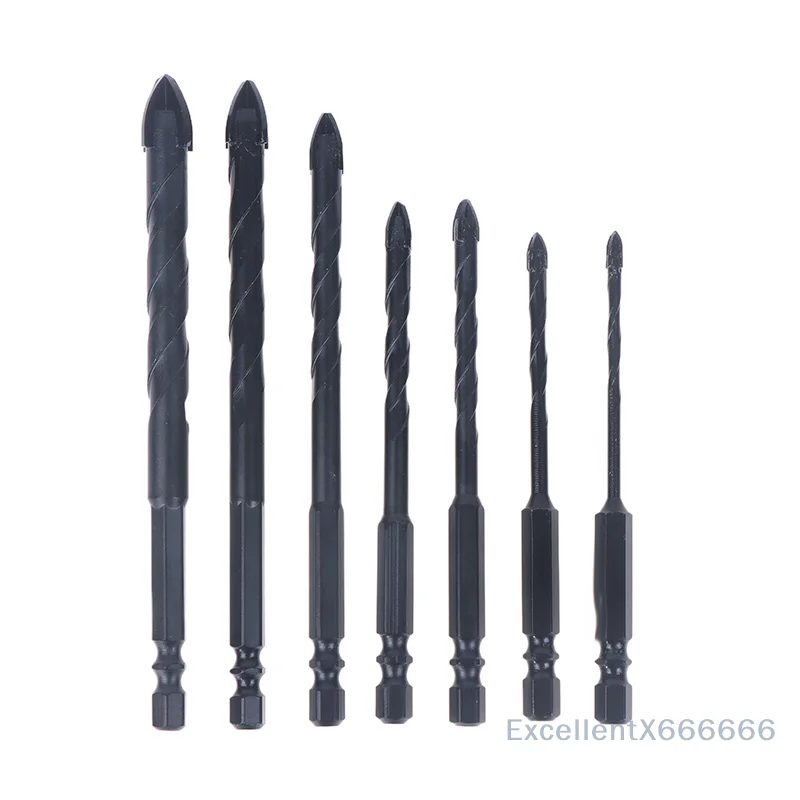 7/5PCS Multi-Surface Drill Bit Set | Suitable for Ceramic, Glass, Concrete, Wood & Steel | Hex Shank 3-12mm.
7/5PCS Multi-Surface Drill Bit Set | Suitable for Ceramic, Glass, Concrete, Wood & Steel | Hex Shank 3-12mm.