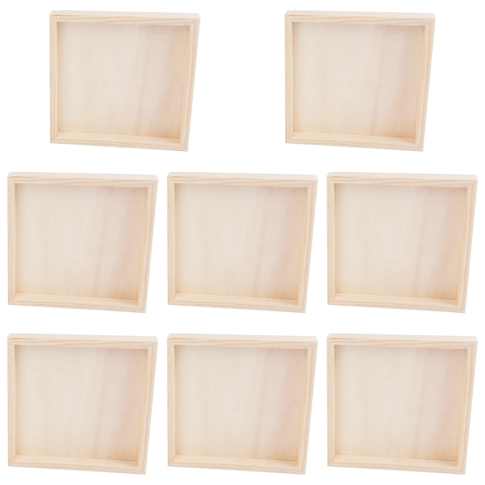 8pcs Sorting Tray 4.83In Unfinished Wooden Trays For Kids Jigsaw Organizer 3D Storage Puzzle Piece Sorter Trays Craft Supplies
8pcs Sorting Tray 4.83In Unfinished Wooden Trays For Kids Jigsaw Organizer 3D Storage Puzzle Piece Sorter Trays Craft Supplies