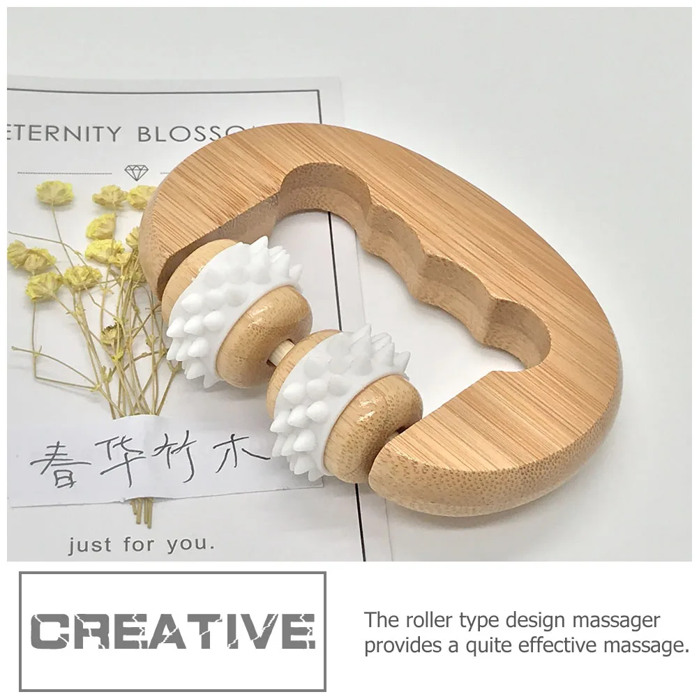 1pc Multifunctional Body Massager Ergonomic Handheld Roller Manual Muscle Relaxer for Full Body Portable Wooden Design Massage
1pc Multifunctional Body Massager Ergonomic Handheld Roller Manual Muscle Relaxer for Full Body Portable Wooden Design Massage