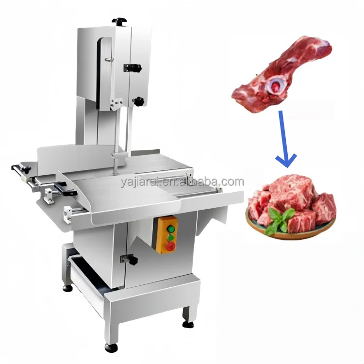 Высококачественная большая ленточная пила для резки мяса и костей, используемая для резки мяса, стейков, говядины, костей ягненка, ног замороженной рыбы
Высококачественная большая ленточная пила для резки мяса и костей, используемая для резки мяса, стейков, говядины, костей ягненка, ног замороженной рыбы