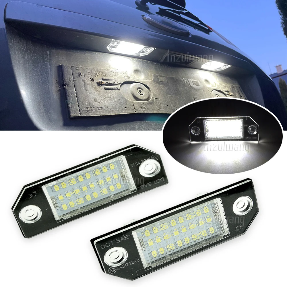 2Pcs LED Number License Plate Light Lamps Accessories For Ford Focus C-MAX MK2 03-08 Car Exterior Lighting Replacement Lights
2Pcs LED Number License Plate Light Lamps Accessories For Ford Focus C-MAX MK2 03-08 Car Exterior Lighting Replacement Lights