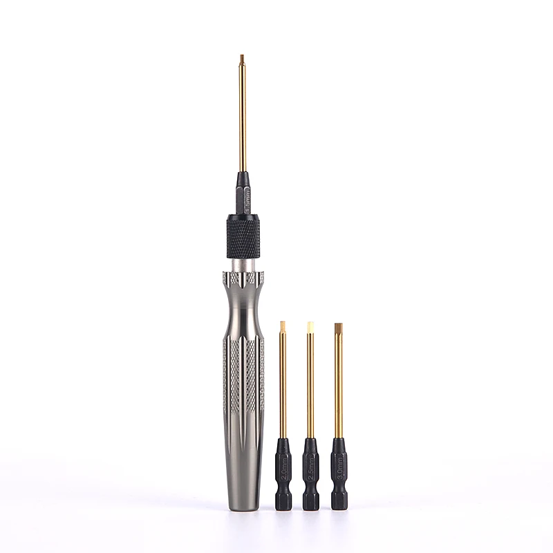 4 in 1 RC Tools Set Kit Hexagonal Screw Driver Bits Hex Screwdriver for Remote Control Boat Car Building Parts Model TH22945
4 in 1 RC Tools Set Kit Hexagonal Screw Driver Bits Hex Screwdriver for Remote Control Boat Car Building Parts Model TH22945