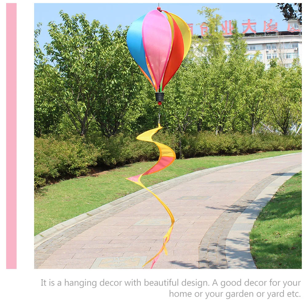 3Pcs Colorful Hot Air Balloon Windmill Outdoor Garden Wind Spinners Decorations
3Pcs Colorful Hot Air Balloon Windmill Outdoor Garden Wind Spinners Decorations
