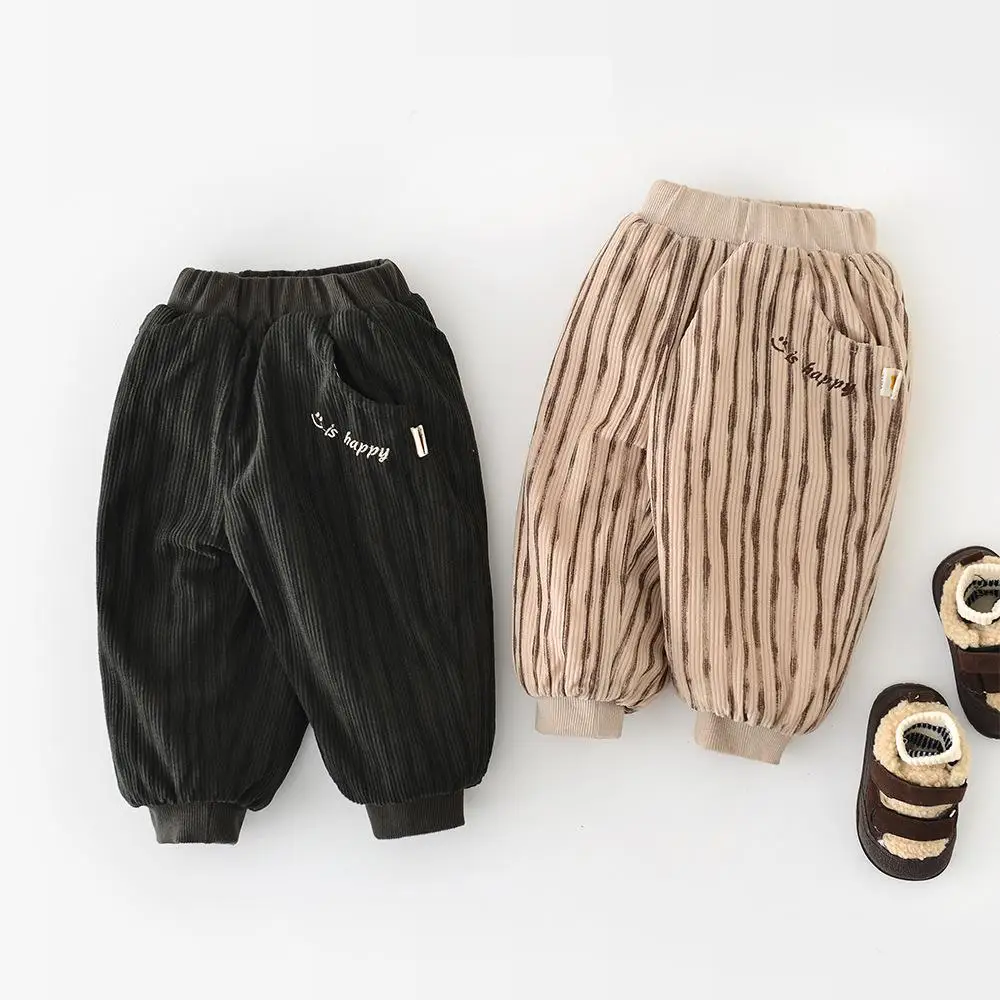 2025 Winter New Baby Fleece Warm Pants Cotton Infant Boy Loose Striped Trousers Toddler Girl Plus Velvet Thick Casual Pants
2025 Winter New Baby Fleece Warm Pants Cotton Infant Boy Loose Striped Trousers Toddler Girl Plus Velvet Thick Casual Pants