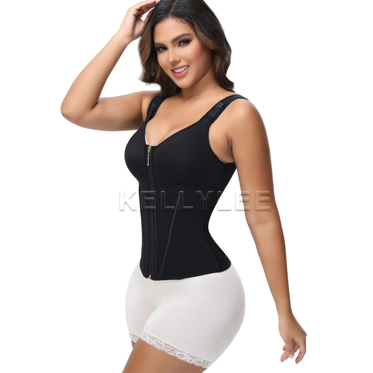 Бесшовный пояс для коррекции фигуры с бюстгальтером на молнии спереди Fajas с бретелями 2024, моделирующий пояс для живота, тренажер для талии
Бесшовный пояс для коррекции фигуры с бюстгальтером на молнии спереди Fajas с бретелями 2024, моделирующий пояс для живота, тренажер для талии