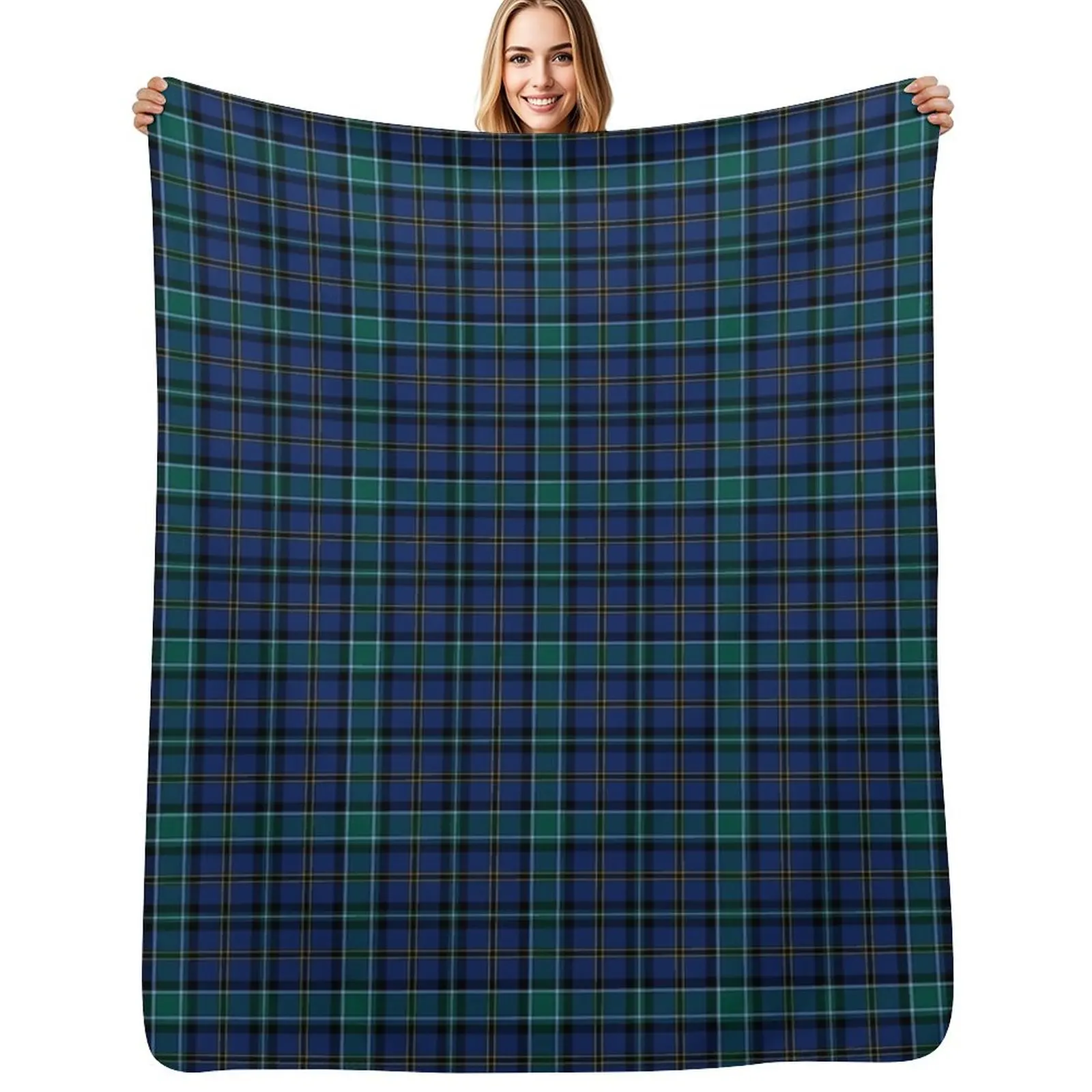 Clan Weir Tartan Throw Blanket Year Round Soft Comfortable Blanket for Home
Clan Weir Tartan Throw Blanket Year Round Soft Comfortable Blanket for Home