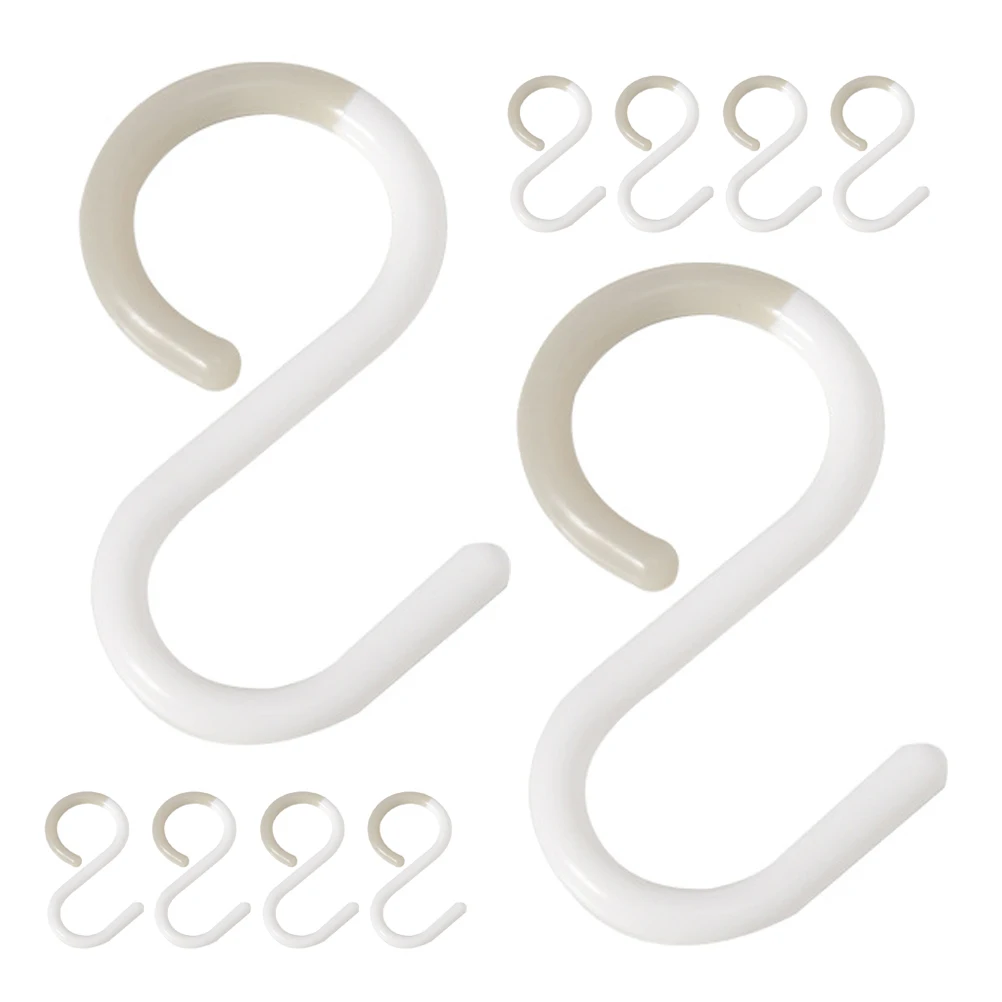 12 Pcs S Key Hooks Small White Plastic Bathroom Kitchen Closet Shower Towel Hat Coat Storage Organizer Hooks
12 Pcs S Key Hooks Small White Plastic Bathroom Kitchen Closet Shower Towel Hat Coat Storage Organizer Hooks
