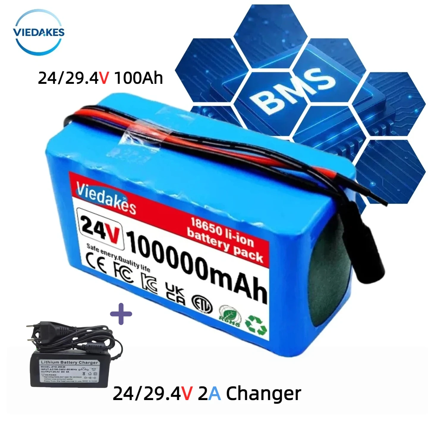 29.4V lithium ion battery pack, 7s3p 29.4V 100000mAh, built-in BMS, suitable for motorcycles Electric wheelchair
29.4V lithium ion battery pack, 7s3p 29.4V 100000mAh, built-in BMS, suitable for motorcycles Electric wheelchair