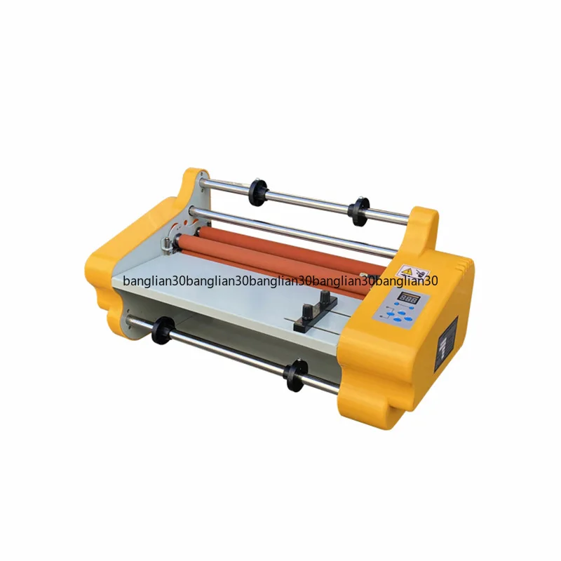 Automatic Width 350mm Small Desktop File Color Page Pre-coating Laminating Machine
Automatic Width 350mm Small Desktop File Color Page Pre-coating Laminating Machine