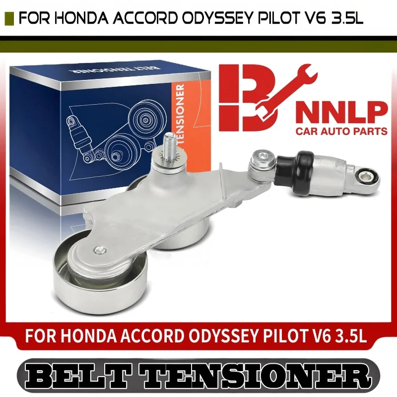 Belt Tensioner Assembly w/ Pulley for Honda Accord Odyssey Pilot 3.5L 39092 31170R70A01 31170RKB005 31170-R70-A01, 31170-RKB-005 
Belt Tensioner Assembly w/ Pulley for Honda Accord Odyssey Pilot 3.5L 39092 31170R70A01 31170RKB005 31170-R70-A01, 31170-RKB-005