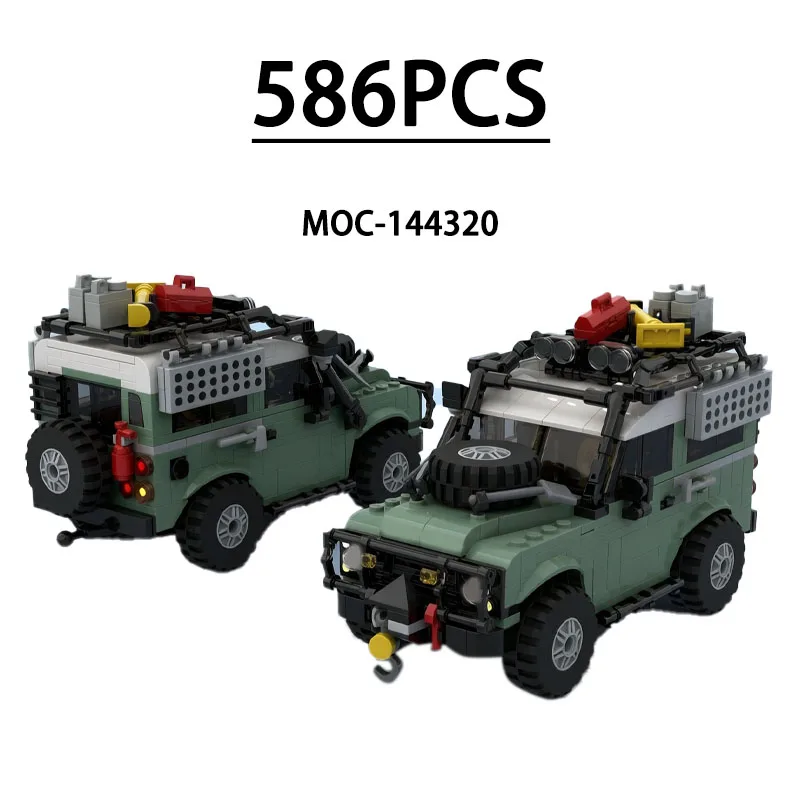 MOC-144320 Building Blocks Classic Off-Road Vehicle Car Model 586 PCS Children Educational Birthday Christmas New Year Toy Gift
MOC-144320 Building Blocks Classic Off-Road Vehicle Car Model 586 PCS Children Educational Birthday Christmas New Year Toy Gift