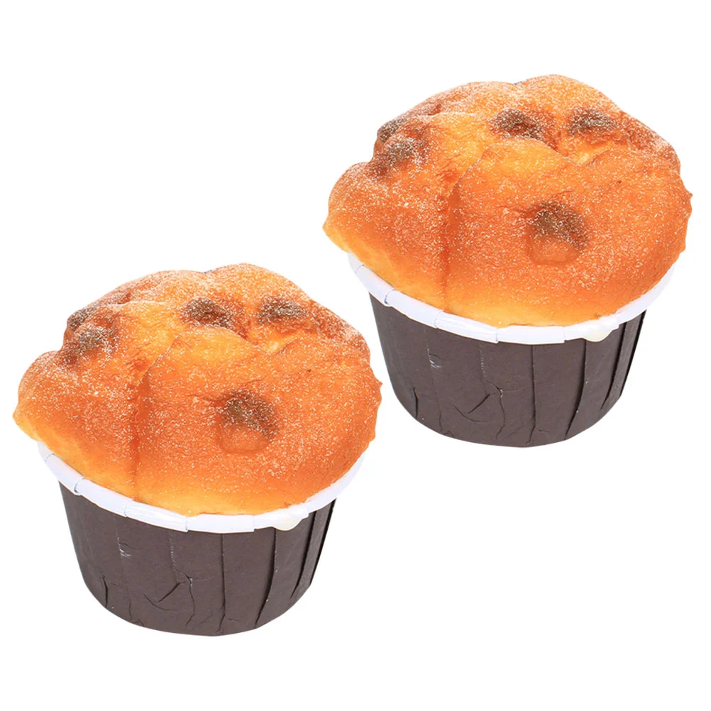 2 Pcs Simulation Cake Model Wafer Decorating Balls Topper Edible Cupcake Decoration Charcuterie Food Items Fake for Lifelike
2 Pcs Simulation Cake Model Wafer Decorating Balls Topper Edible Cupcake Decoration Charcuterie Food Items Fake for Lifelike