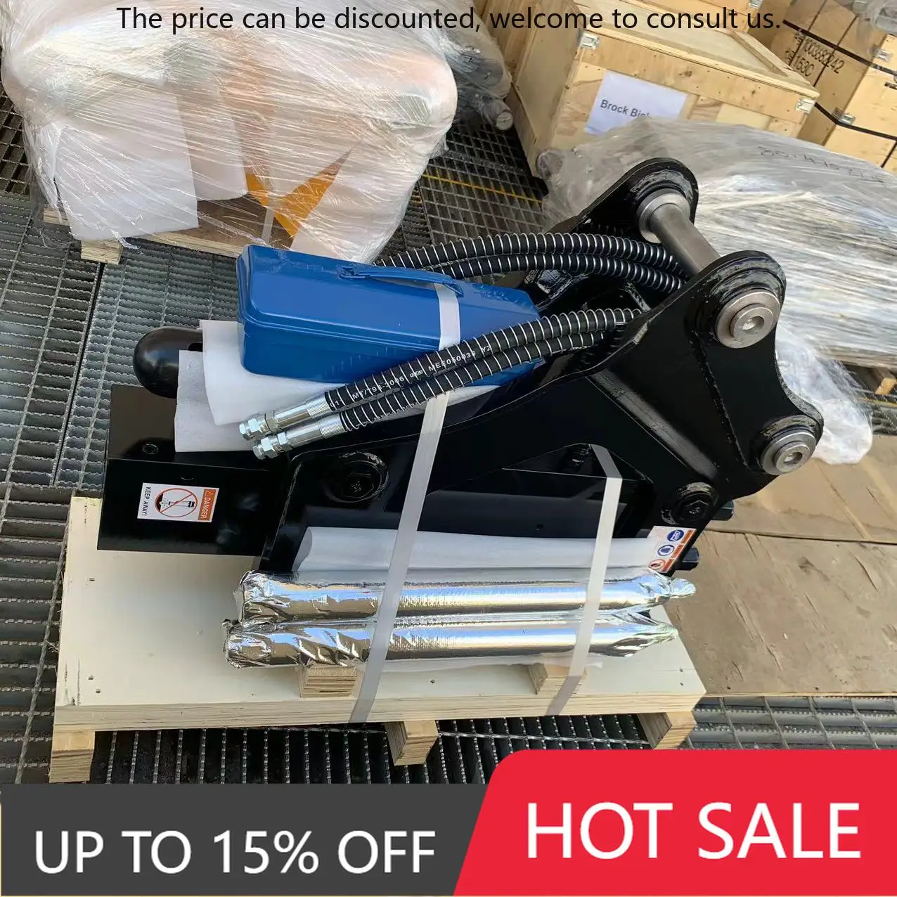 68mm Chisel Hydraulic Hammer Breaker For 4-7Ton Excavator Demolition Tool
68mm Chisel Hydraulic Hammer Breaker For 4-7Ton Excavator Demolition Tool