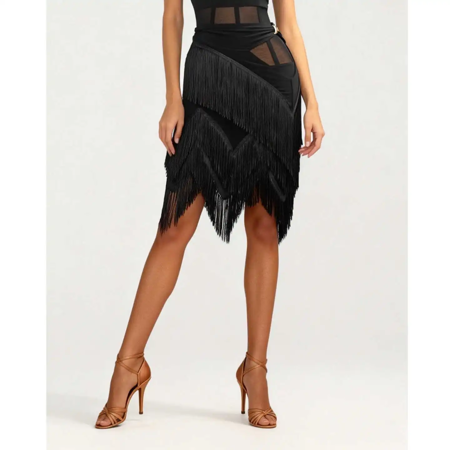 Новые юбки для латиноамериканских танцев 2026 года: асимметричная юбка с вырезами и бахромой для тренировок, для чачи, румбы, танго, для взрослых женщин DQL9754
Новые юбки для латиноамериканских танцев 2026 года: асимметричная юбка с вырезами и бахромой для тренировок, для чачи, румбы, танго, для взрослых женщин DQL9754