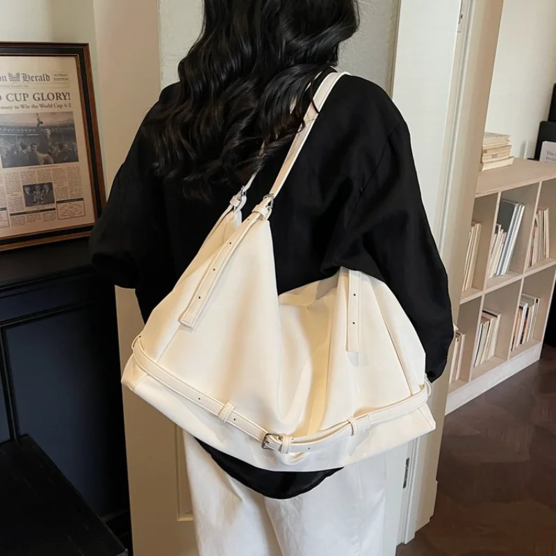 Multi-purpose Soft Hobo Tote Bag with Belt Detail for Women's Everyday School Office Casual Weekend Errands & Daily Use
Multi-purpose Soft Hobo Tote Bag with Belt Detail for Women's Everyday School Office Casual Weekend Errands & Daily Use