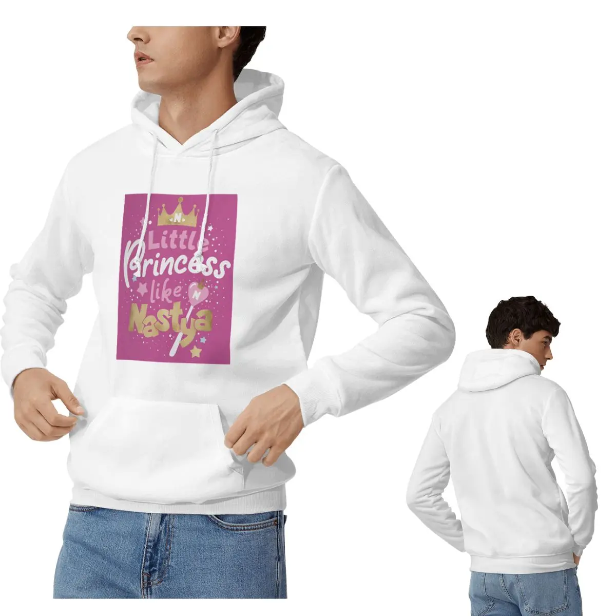 Толстовки с капюшоном «Принцесса как Настя», мужские и женские повседневные пуловеры, модные толстовки с капюшоном и длинными рукавами, осень-зима
Толстовки с капюшоном «Принцесса как Настя», мужские и женские повседневные пуловеры, модные толстовки с капюшоном и длинными рукавами, осень-зима