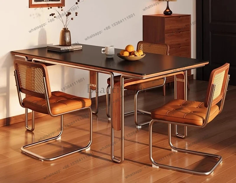 Wall Wood Dining Table Nordic Balcony Writing Lounge Dining Table Modern Office Desk Mesas De Comedor Living Room Furniture
Wall Wood Dining Table Nordic Balcony Writing Lounge Dining Table Modern Office Desk Mesas De Comedor Living Room Furniture