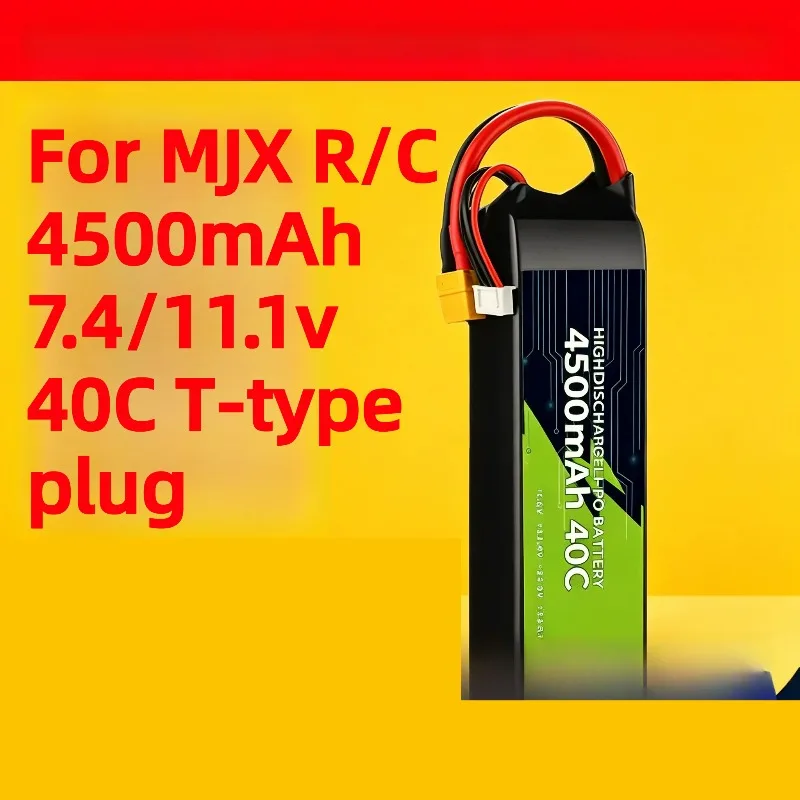 For MJX R/C 4500mAh 40C XT602 Plug RC Remote Control Special Lithium Battery Large Capacity and High Rate
For MJX R/C 4500mAh 40C XT602 Plug RC Remote Control Special Lithium Battery Large Capacity and High Rate