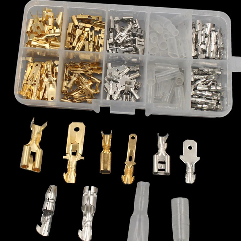 150pcs Wire Connector Cable Terminal Plug Kits for Car Repair Material Lightweight Storage Automotive Wiring Electrical
150pcs Wire Connector Cable Terminal Plug Kits for Car Repair Material Lightweight Storage Automotive Wiring Electrical