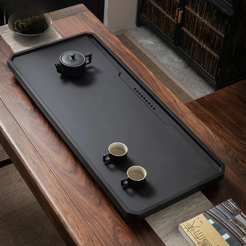 Black Luxury Tea Tray Office Chinese Kitchen Long Rectangle Tableware Living Room Tea Tray Hospitality Bandejas Home Products
Black Luxury Tea Tray Office Chinese Kitchen Long Rectangle Tableware Living Room Tea Tray Hospitality Bandejas Home Products