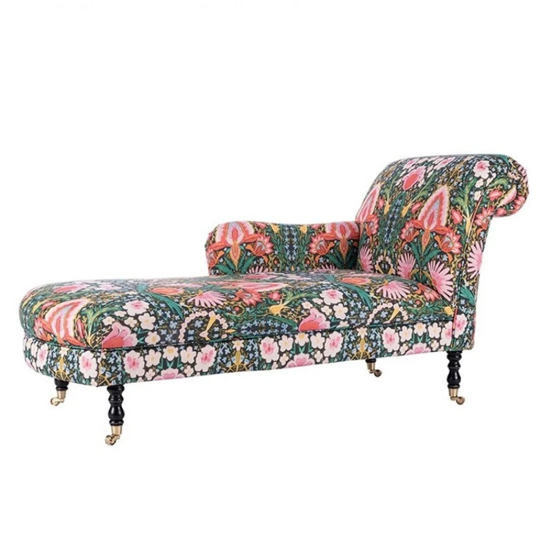 American retro pastoral fabric princess chair small apartment living room French bedroom balcony casual single recliner
American retro pastoral fabric princess chair small apartment living room French bedroom balcony casual single recliner