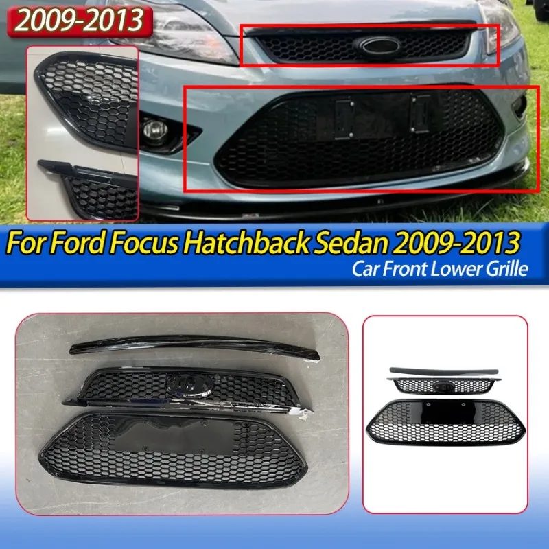For Ford Focus Hatchback Sedan 2009-2013 Car Front Lower Grille Bumper Honeycomb Gill Overlay Trim Hood Grilles Body Kit Tuning
For Ford Focus Hatchback Sedan 2009-2013 Car Front Lower Grille Bumper Honeycomb Gill Overlay Trim Hood Grilles Body Kit Tuning