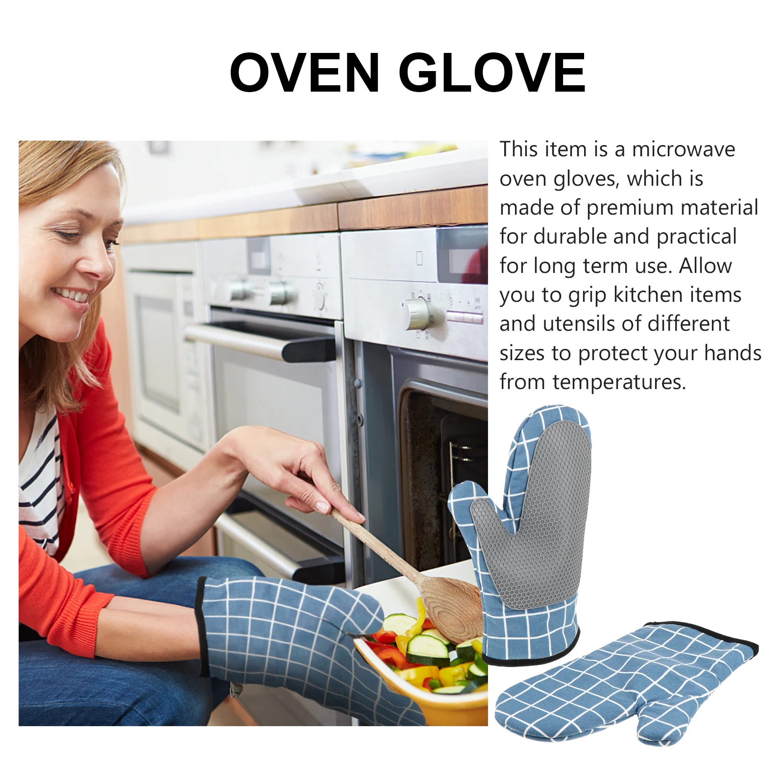 Heat Insulating Microwave Kitchen Oven Gloves Oven Mitts Protective Cooking Cotton Baking Supplies Kitchen Thick Design
Heat Insulating Microwave Kitchen Oven Gloves Oven Mitts Protective Cooking Cotton Baking Supplies Kitchen Thick Design