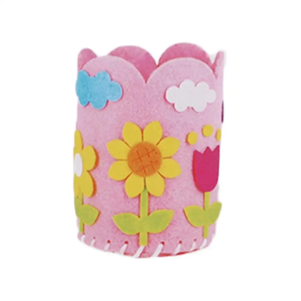 Educational Material Pack For Children Crafts Toys DIY Craft Non-Woven Handwork Pen Container DIY Pen Holder DIY Pencil Holder
Educational Material Pack For Children Crafts Toys DIY Craft Non-Woven Handwork Pen Container DIY Pen Holder DIY Pencil Holder