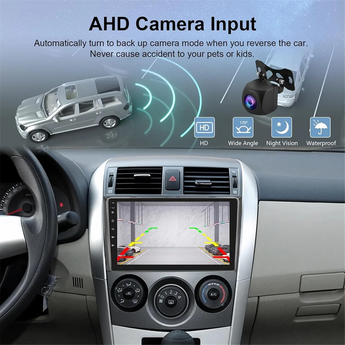 2G + 64G Android автомобильное стерео для Toyota Corolla 2009-2013 Беспроводной Carplay Android авто, 9 дюймов автомобильное радио GPS WiFi задняя камера
2G + 64G Android автомобильное стерео для Toyota Corolla 2009-2013 Беспроводной Carplay Android авто, 9 дюймов автомобильное радио GPS WiFi задняя камера