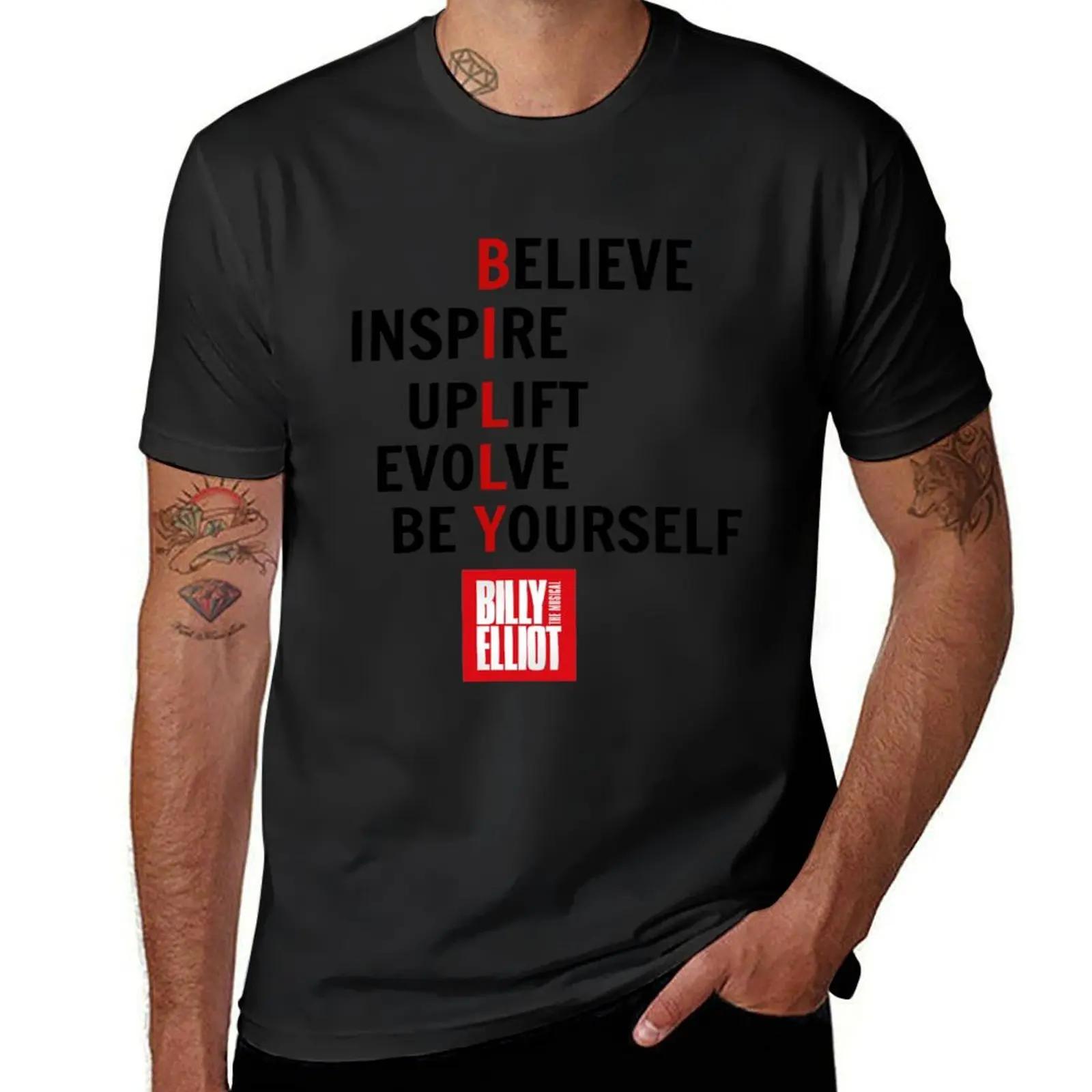Billy Elliot the Musical T-Shirt sublime quick-drying hippie clothes graphics mens graphic t-shirts
Billy Elliot the Musical T-Shirt sublime quick-drying hippie clothes graphics mens graphic t-shirts