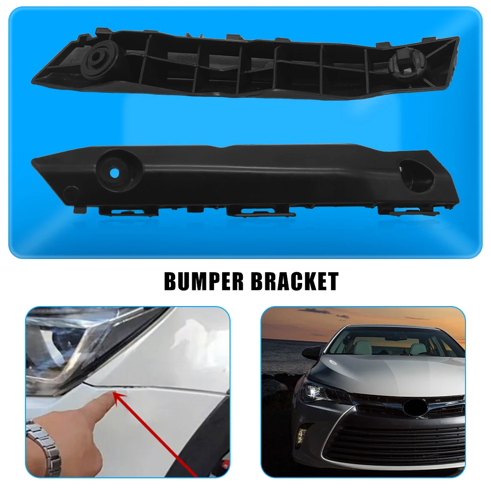 Пара монтажных кронштейнов фиксатора переднего бампера для Toyota Camry 2015-2017 52535-06190 52536-06190 TO1032121 TO1033121
Пара монтажных кронштейнов фиксатора переднего бампера для Toyota Camry 2015-2017 52535-06190 52536-06190 TO1032121 TO1033121