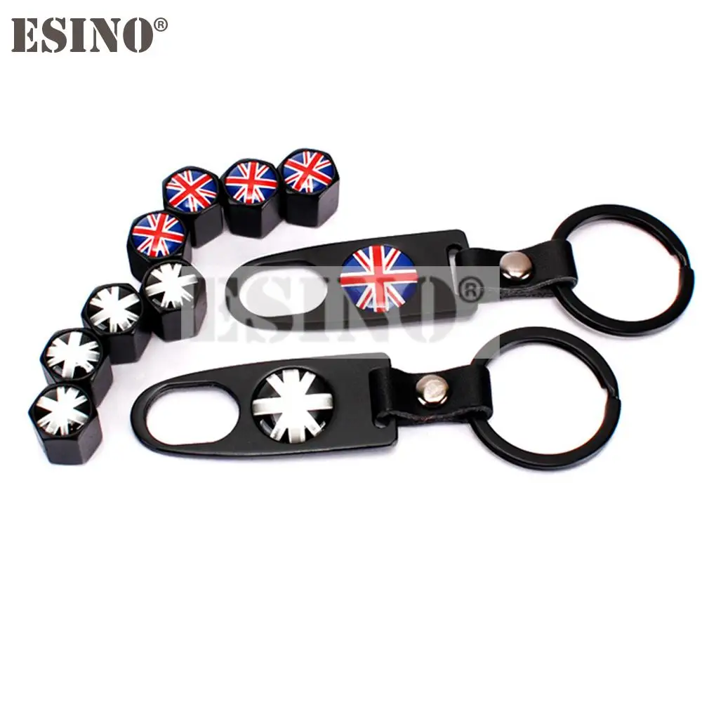 4 x Car Styling Stainless Steel Zinc Alloy Wheel Tire Valve Stems Caps UK Flag Universal Fit With Mini Wrench Key Chain
4 x Car Styling Stainless Steel Zinc Alloy Wheel Tire Valve Stems Caps UK Flag Universal Fit With Mini Wrench Key Chain