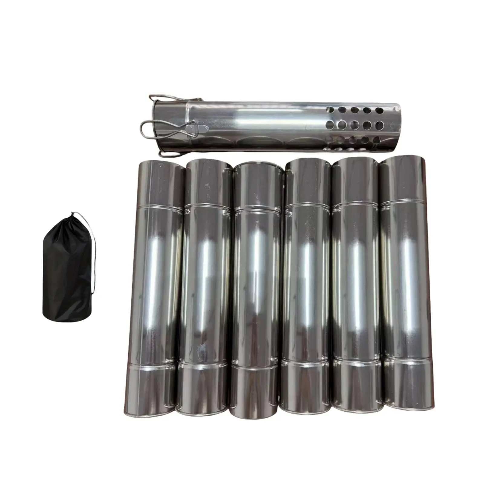 Трубы для походных печей, 7 секций, простая сборка, аксессуары, дымоходы для печей, дымовые трубы для кемпинга, зимней рыбалки, зимы
Трубы для походных печей, 7 секций, простая сборка, аксессуары, дымоходы для печей, дымовые трубы для кемпинга, зимней рыбалки, зимы