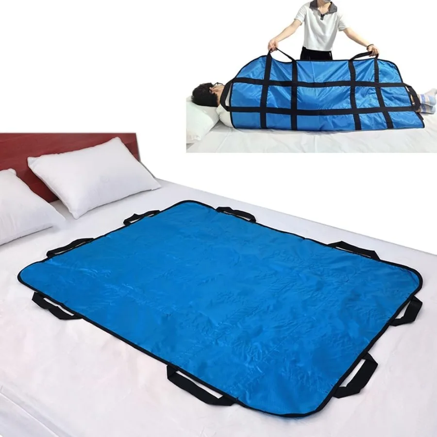 2 Pack Positioning Bed Pad with Handles48" × 40" Transfer Sheet for Repositioning Turning and Lifting Washable Positioning Bed
2 Pack Positioning Bed Pad with Handles48" × 40" Transfer Sheet for Repositioning Turning and Lifting Washable Positioning Bed
