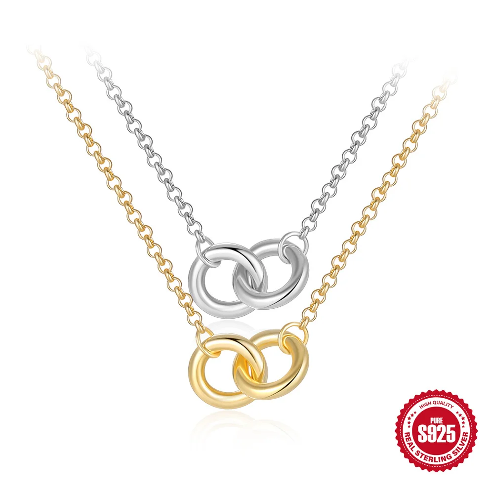 Korean S925 Sterling Silver Collarbone Chain, Fashion Premium INS Style, Polished Double-Loop Figure-Eight Women's Style
Korean S925 Sterling Silver Collarbone Chain, Fashion Premium INS Style, Polished Double-Loop Figure-Eight Women's Style