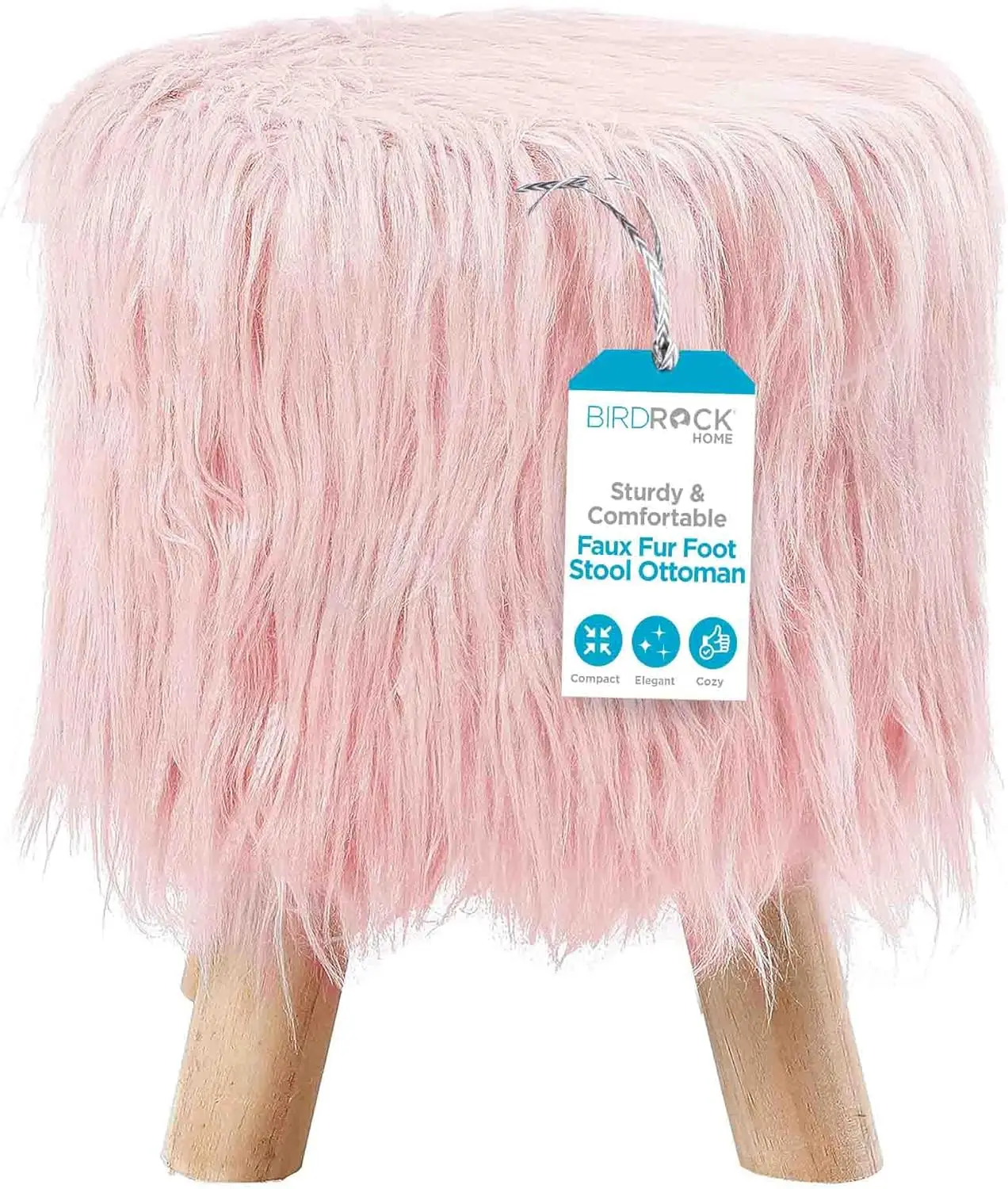 Foot Stool Ottoman – Upholstered Vanity Chair W/Natural Wood Legs - Soft Compact Padded Seat For Makeup Room, Living Room,
Foot Stool Ottoman – Upholstered Vanity Chair W/Natural Wood Legs - Soft Compact Padded Seat For Makeup Room, Living Room,