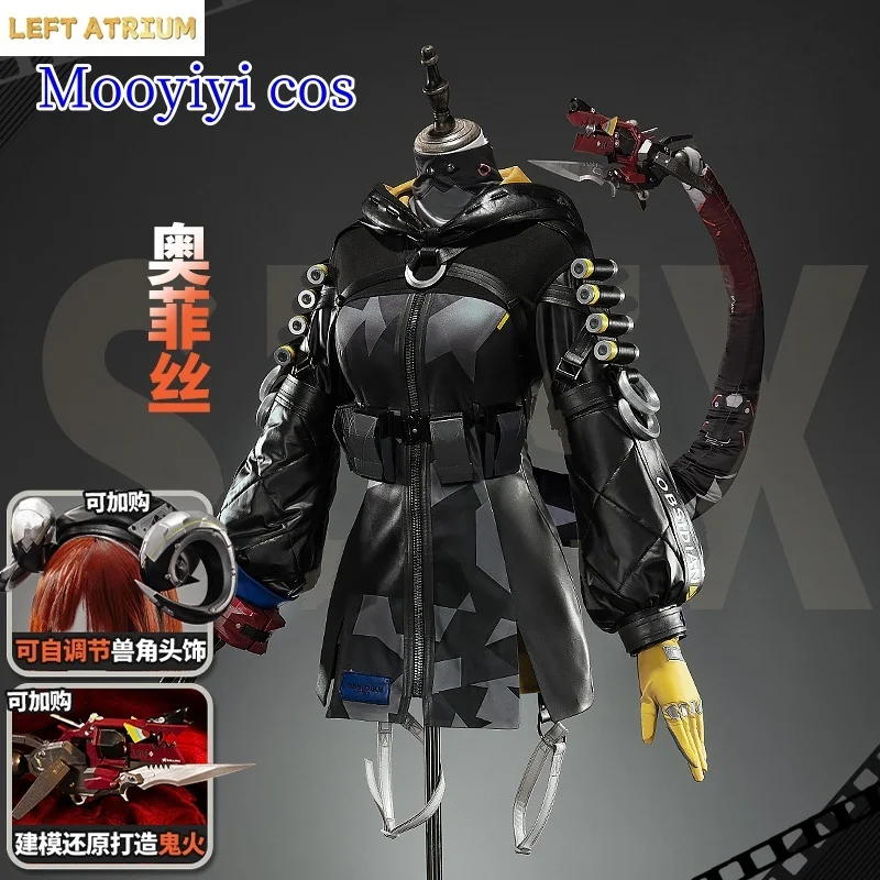 ZZZ New Orphie Magus Magnusson Cosplay costume Halloween Christmas Role Playing Party Comic Zenless Zone Zero S-XL Black Newly
ZZZ New Orphie Magus Magnusson Cosplay costume Halloween Christmas Role Playing Party Comic Zenless Zone Zero S-XL Black Newly