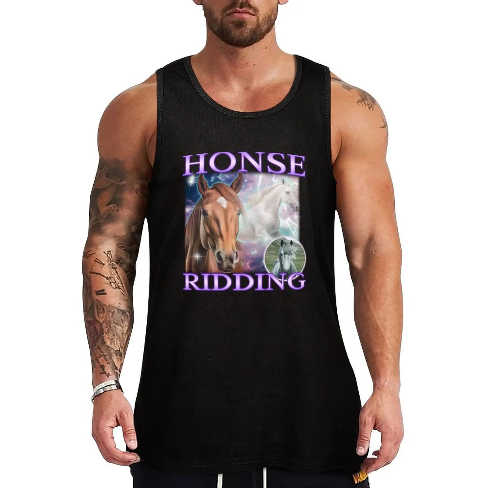 Honse Ridding Tank Top Rugged Tank Top Workwear Casual Sleeveless Shirt
Honse Ridding Tank Top Rugged Tank Top Workwear Casual Sleeveless Shirt