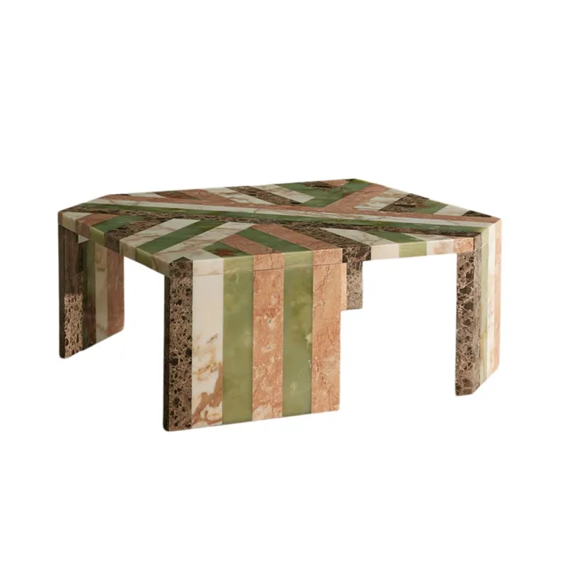 Italian minimalist marble coffee table household light luxury stone modern minimalist high-end creative table
Italian minimalist marble coffee table household light luxury stone modern minimalist high-end creative table