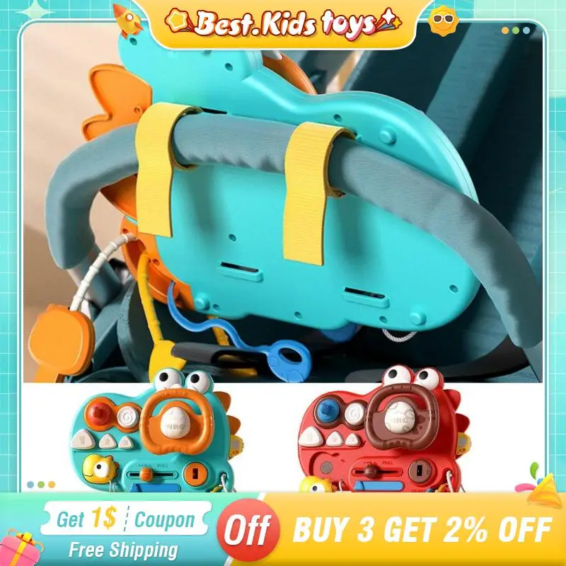 Montessori Baby Multifunctional Dinosaur Steering Wheel Kids Toys Stroller Bed Bell Sleeping Multiple Gameplay Mode Education
Montessori Baby Multifunctional Dinosaur Steering Wheel Kids Toys Stroller Bed Bell Sleeping Multiple Gameplay Mode Education