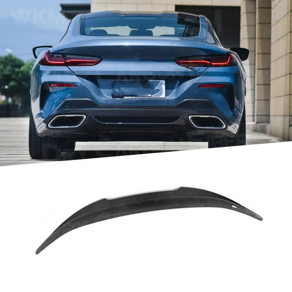 Dry Carbon Fiber Car Rear Spoiler Wing Trunk Lip for BMW 8 Series G15 F92 M8 Coupe 2 Door 2020 UP Not Cabriolet Rear Boot Wing
Dry Carbon Fiber Car Rear Spoiler Wing Trunk Lip for BMW 8 Series G15 F92 M8 Coupe 2 Door 2020 UP Not Cabriolet Rear Boot Wing