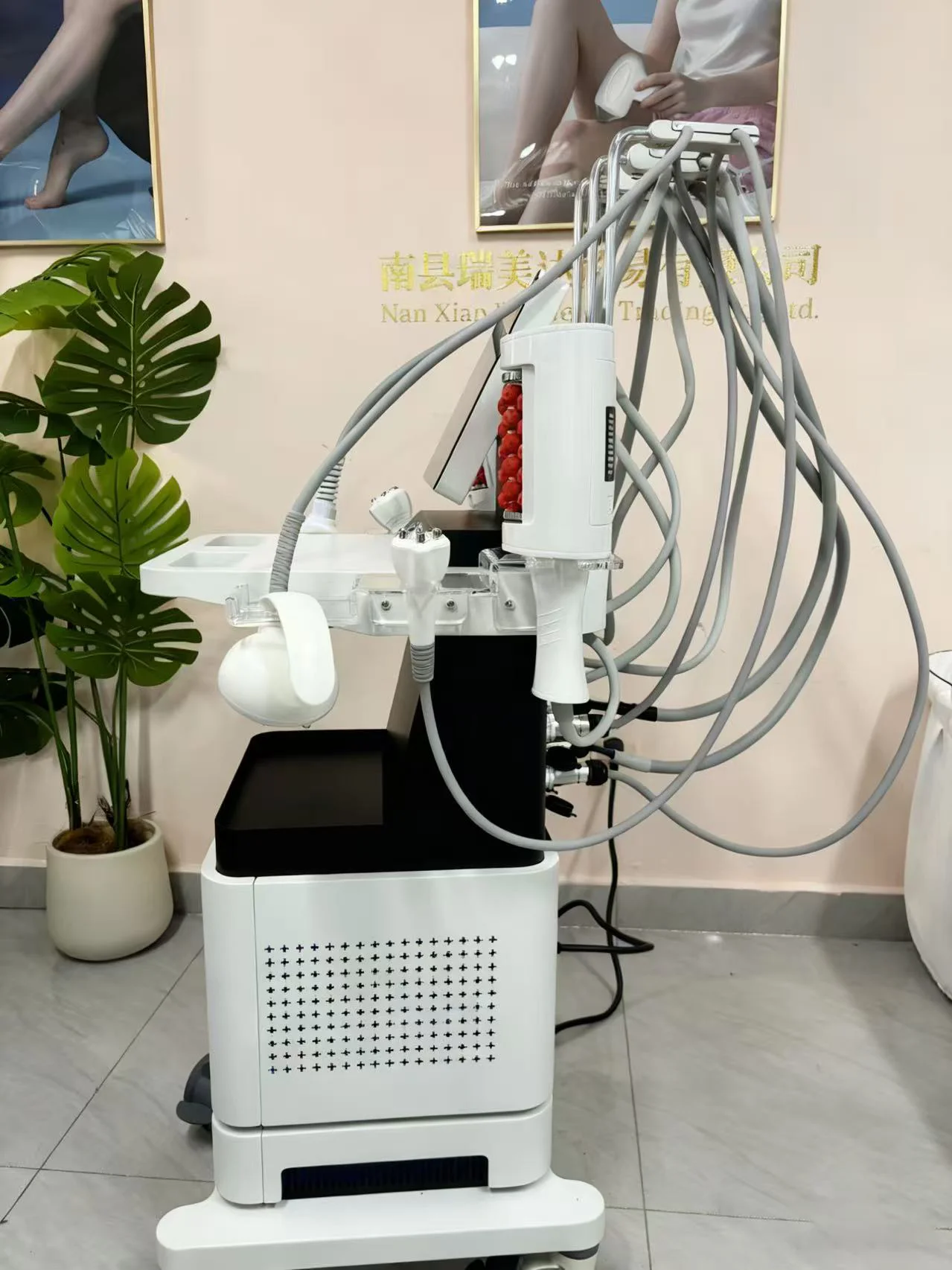 Advanced Goddess Machine with Internal Spherical Roller for Skin Firming Wrinkle Reduction Body Sculpting and RF Lifting Care
Advanced Goddess Machine with Internal Spherical Roller for Skin Firming Wrinkle Reduction Body Sculpting and RF Lifting Care